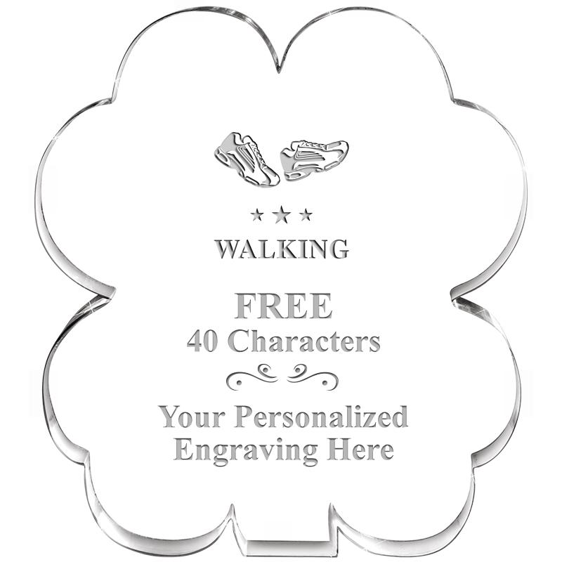 6" 4 LEAF CLOVER ACRYLIC