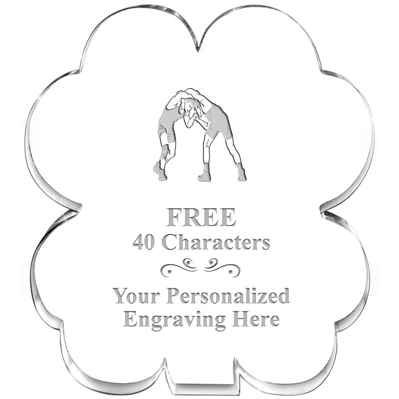 6" 4 LEAF CLOVER ACRYLIC