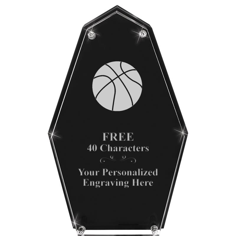 8.5"CREST FLOATING ACRYLIC