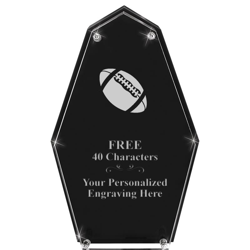 8.5"CREST FLOATING ACRYLIC