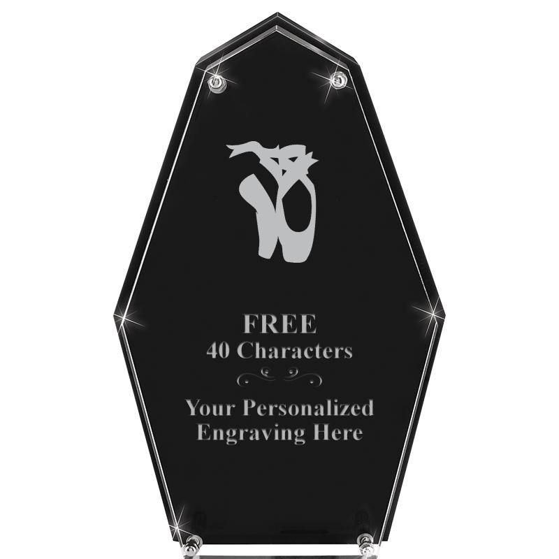 8.5"CREST FLOATING ACRYLIC