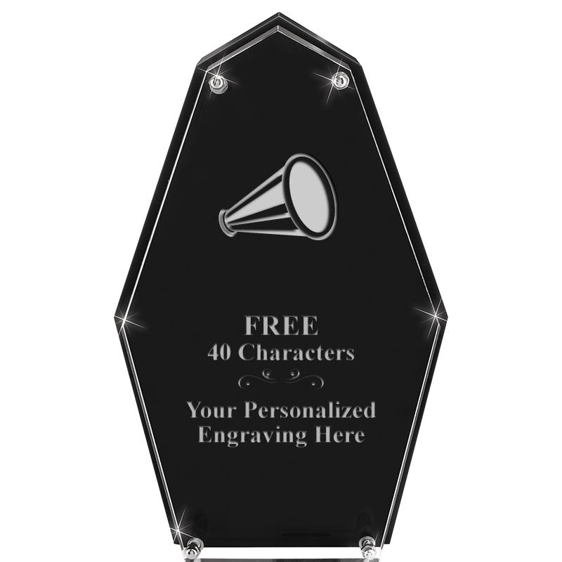 8.5"CREST FLOATING ACRYLIC