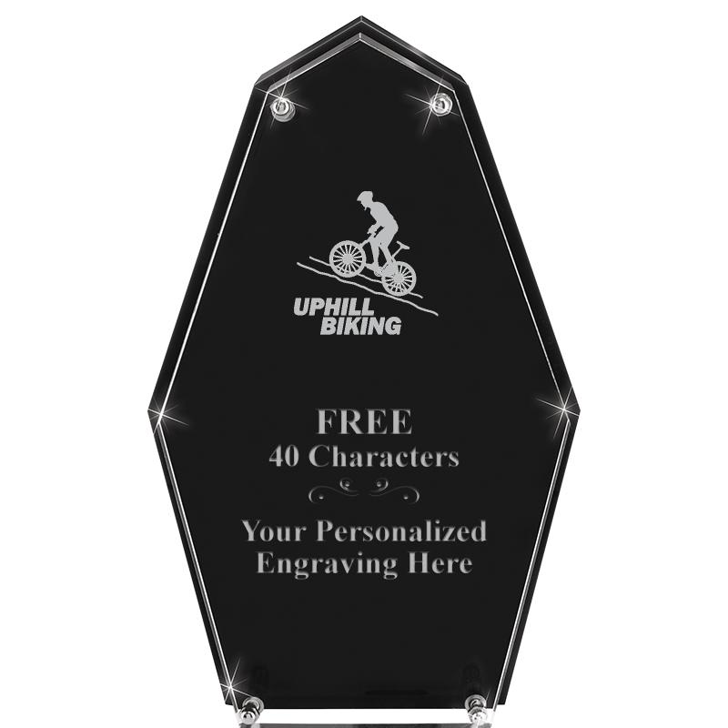 8.5"CREST FLOATING ACRYLIC