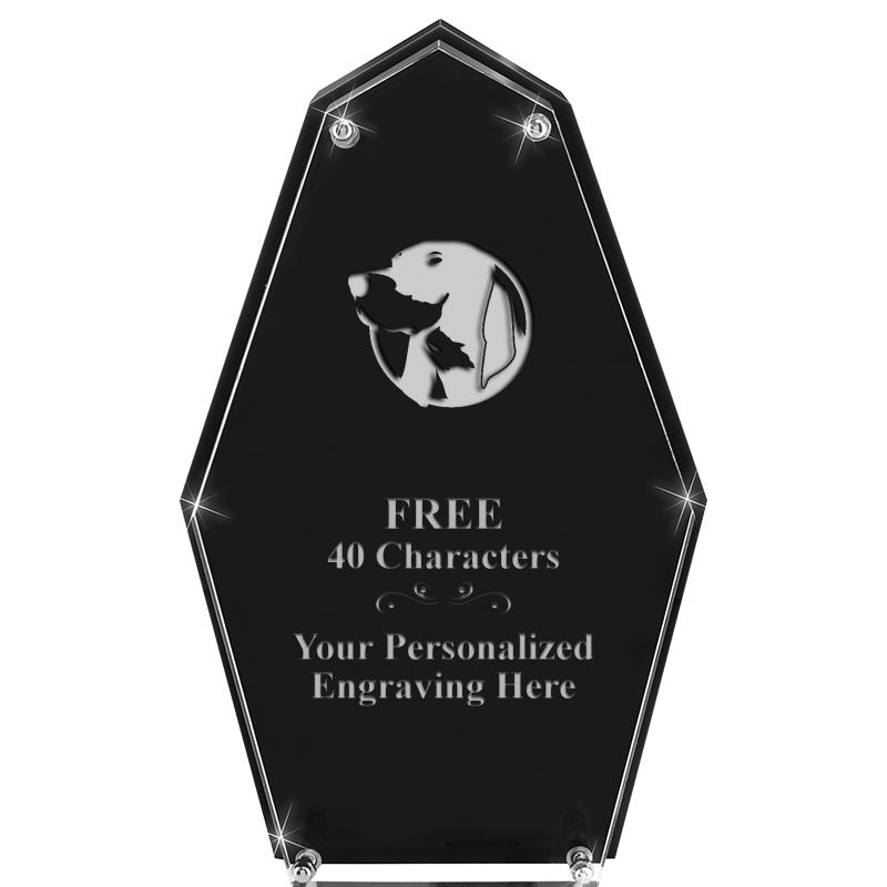 8.5"CREST FLOATING ACRYLIC