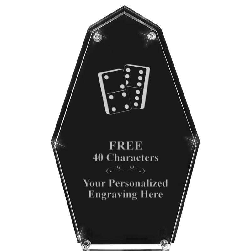 8.5"CREST FLOATING ACRYLIC