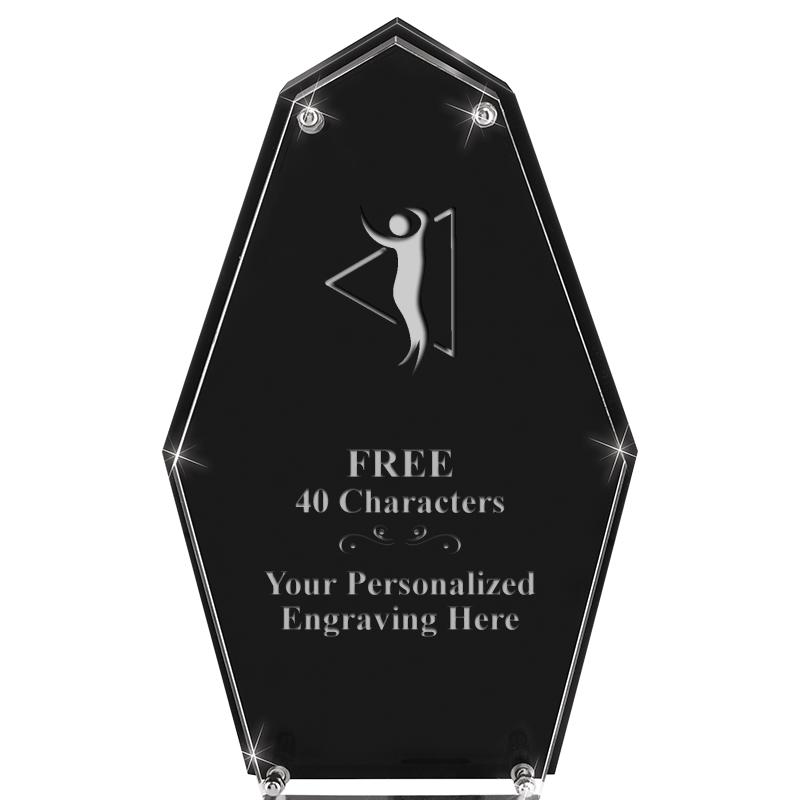 8.5"CREST FLOATING ACRYLIC