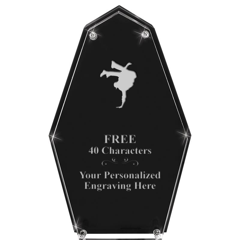 8.5"CREST FLOATING ACRYLIC