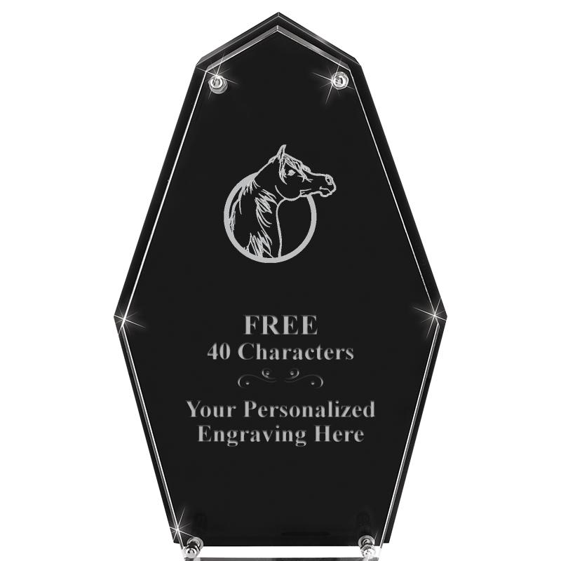 8.5"CREST FLOATING ACRYLIC