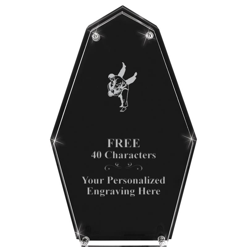 8.5"CREST FLOATING ACRYLIC