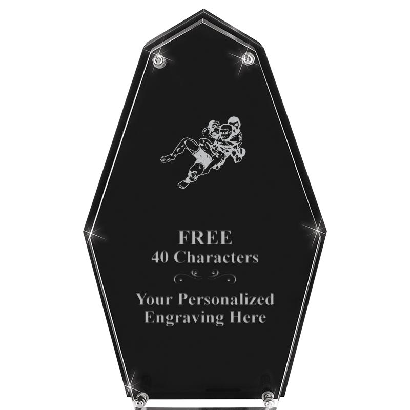 8.5"CREST FLOATING ACRYLIC