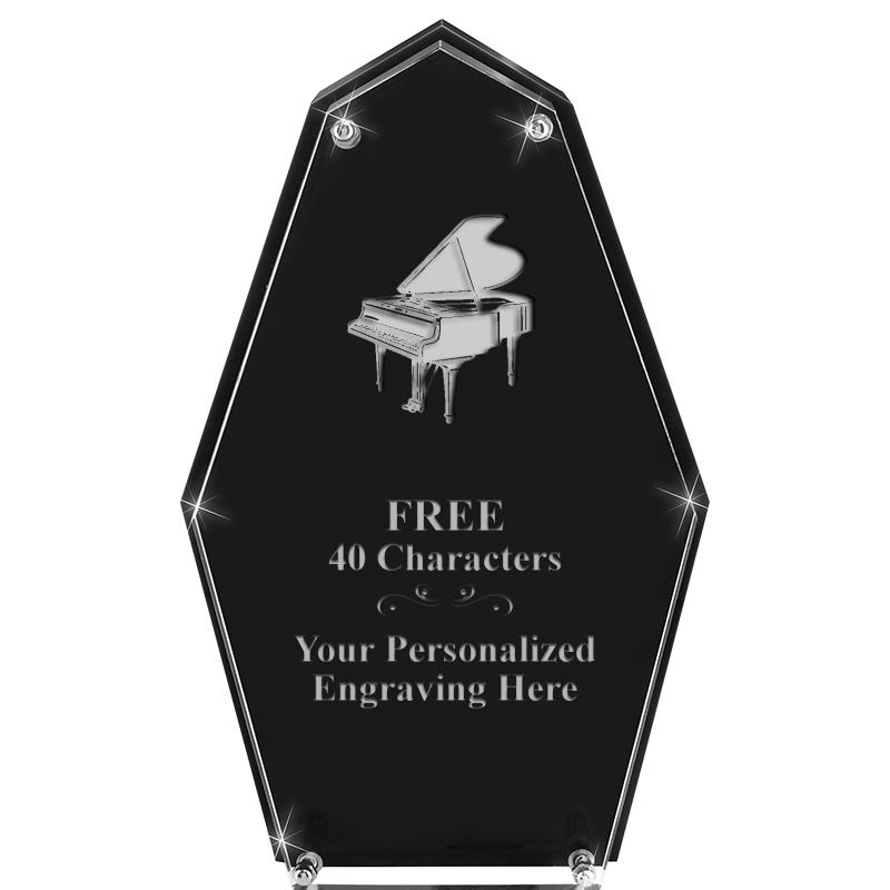 8.5"CREST FLOATING ACRYLIC