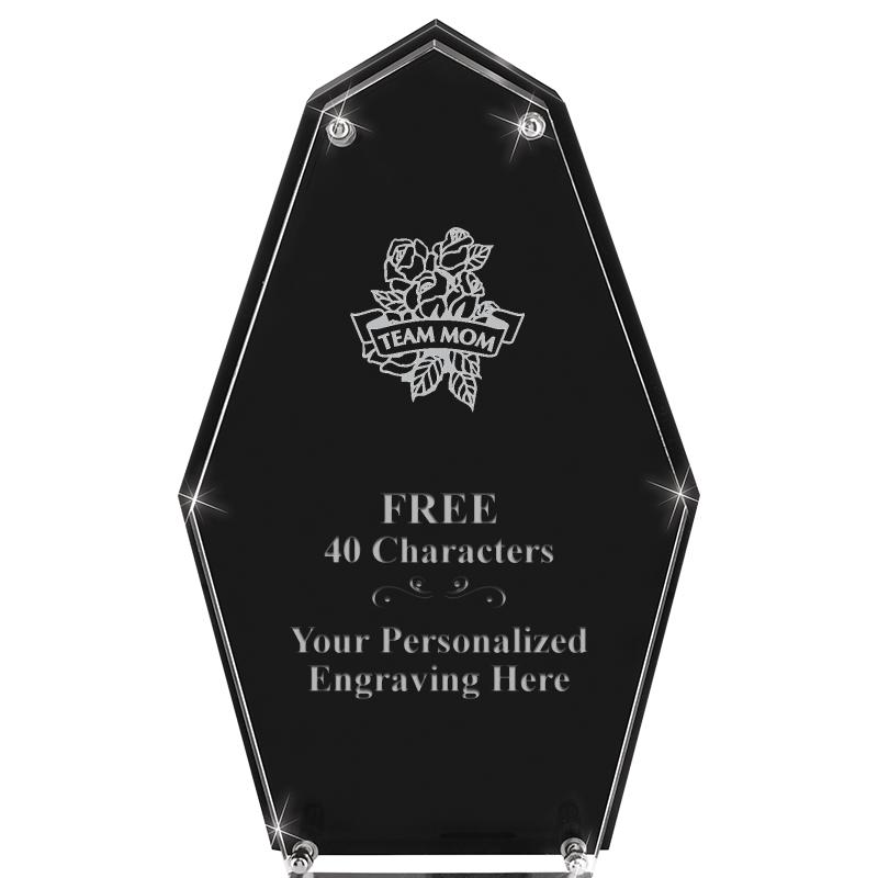 8.5"CREST FLOATING ACRYLIC