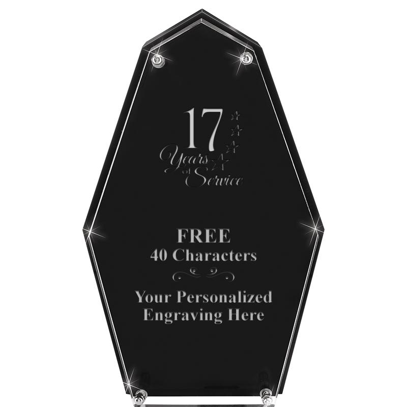 8.5"CREST FLOATING ACRYLIC