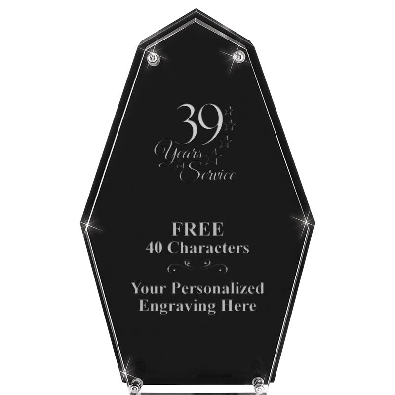 8.5"CREST FLOATING ACRYLIC