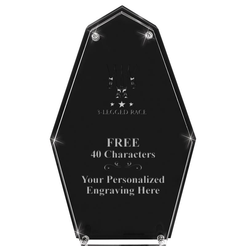 8.5"CREST FLOATING ACRYLIC