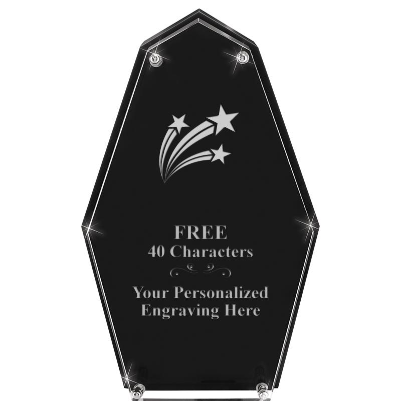 8.5"CREST FLOATING ACRYLIC