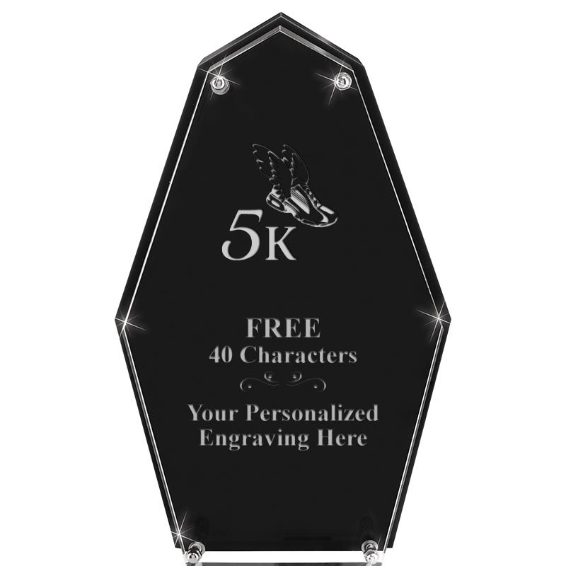 8.5"CREST FLOATING ACRYLIC