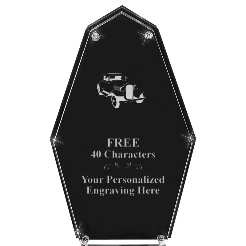 8.5"CREST FLOATING ACRYLIC