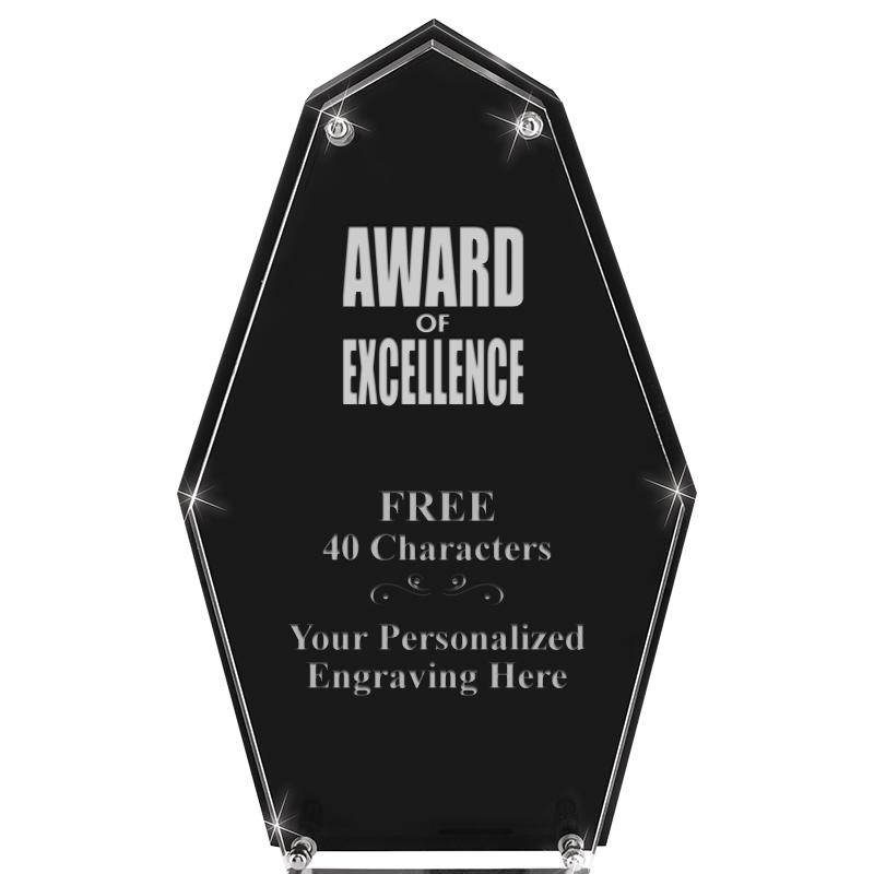 8.5"CREST FLOATING ACRYLIC