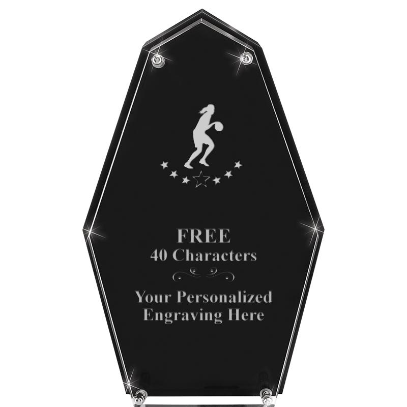 8.5"CREST FLOATING ACRYLIC