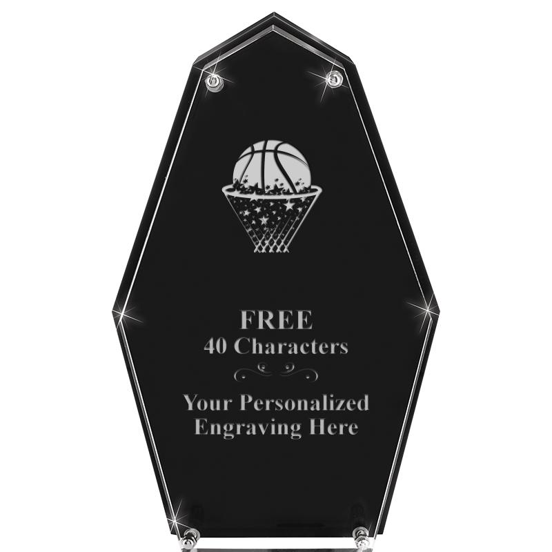 8.5"CREST FLOATING ACRYLIC