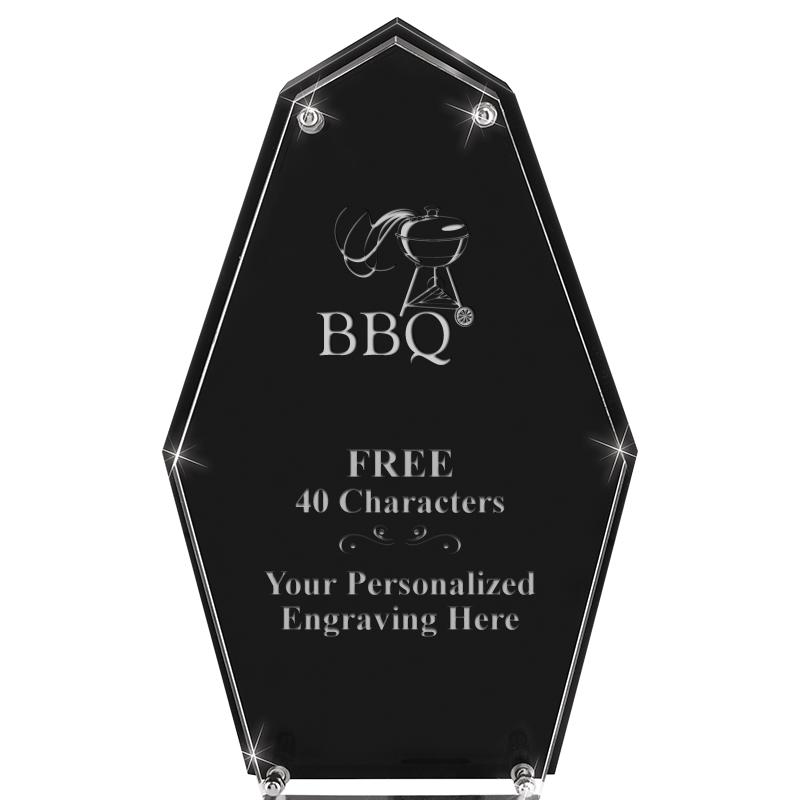 8.5"CREST FLOATING ACRYLIC