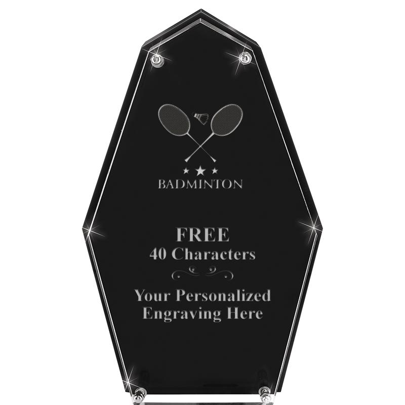 8.5"CREST FLOATING ACRYLIC