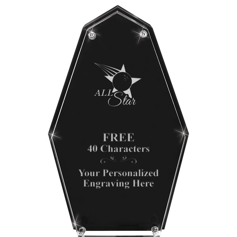 8.5"CREST FLOATING ACRYLIC