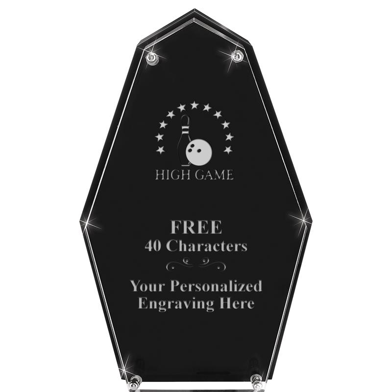 8.5"CREST FLOATING ACRYLIC