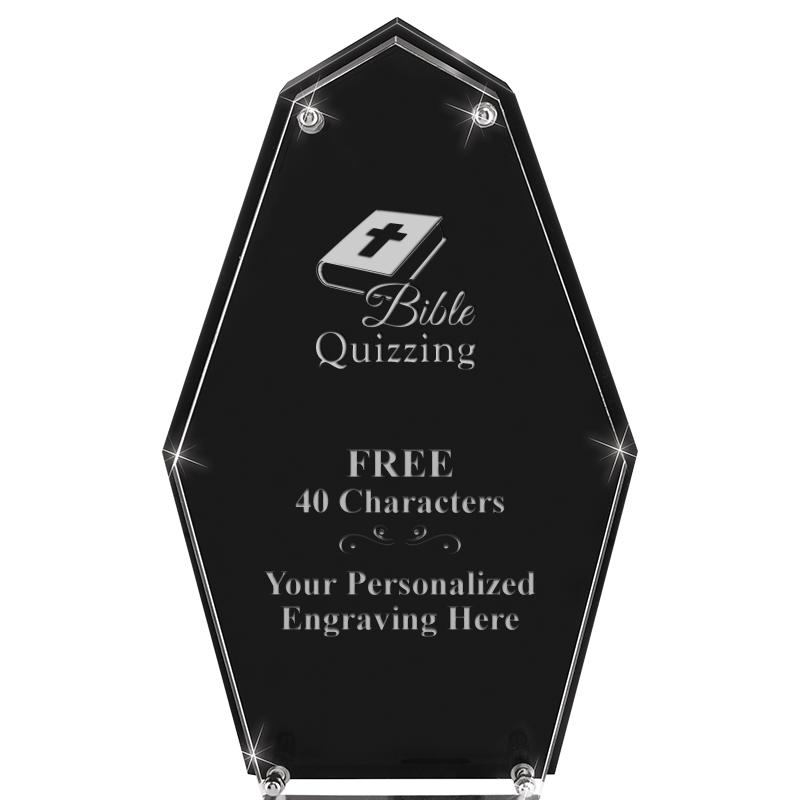 8.5"CREST FLOATING ACRYLIC