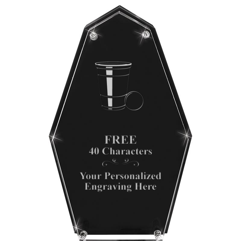 8.5"CREST FLOATING ACRYLIC