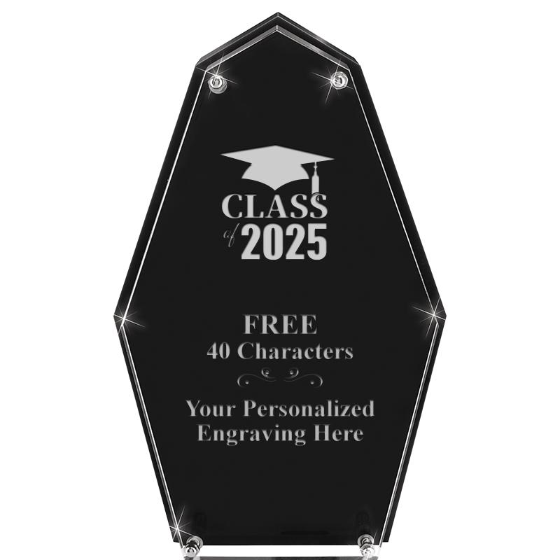 8.5"CREST FLOATING ACRYLIC