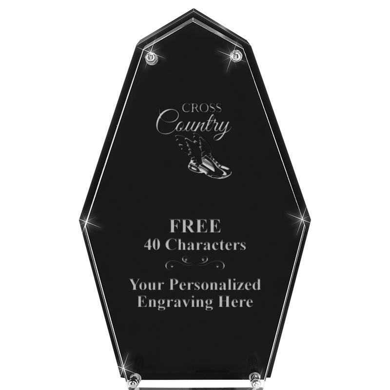 8.5"CREST FLOATING ACRYLIC