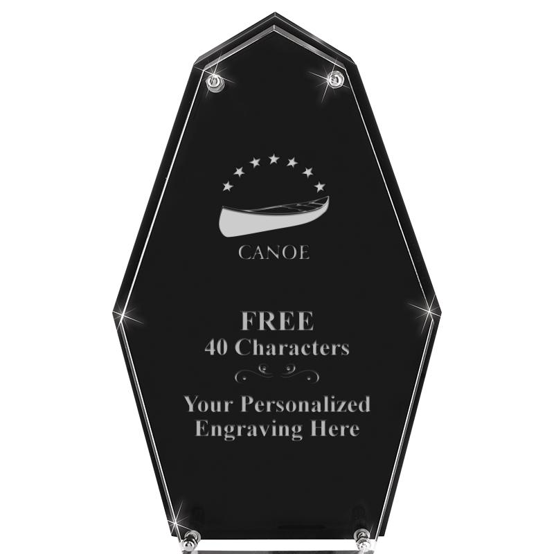 8.5"CREST FLOATING ACRYLIC