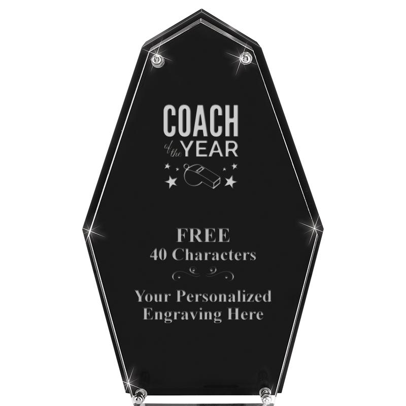 8.5"CREST FLOATING ACRYLIC