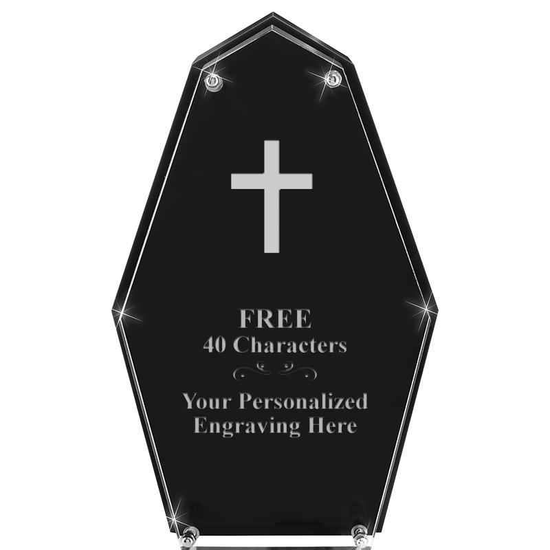 8.5"CREST FLOATING ACRYLIC