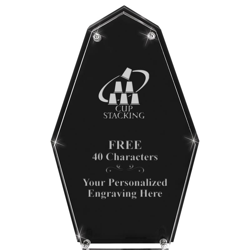 8.5"CREST FLOATING ACRYLIC