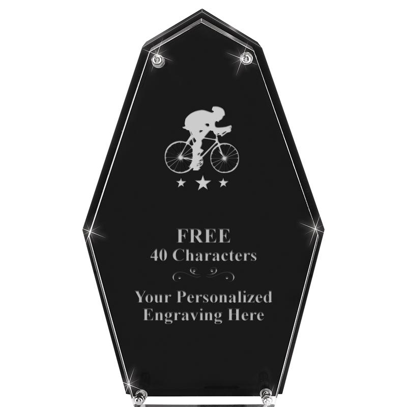 8.5"CREST FLOATING ACRYLIC