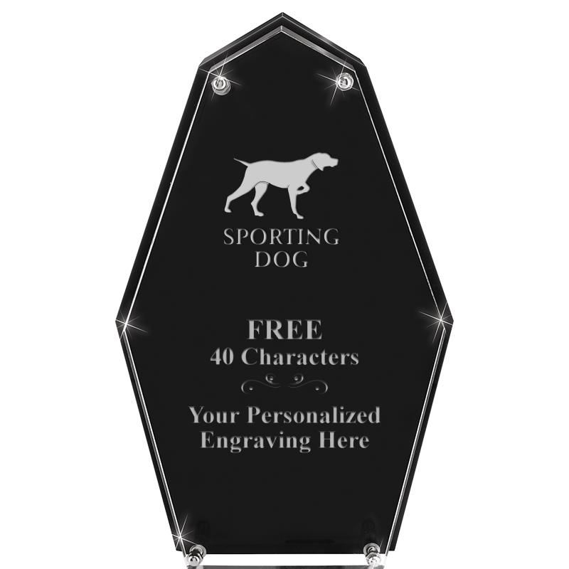 8.5"CREST FLOATING ACRYLIC