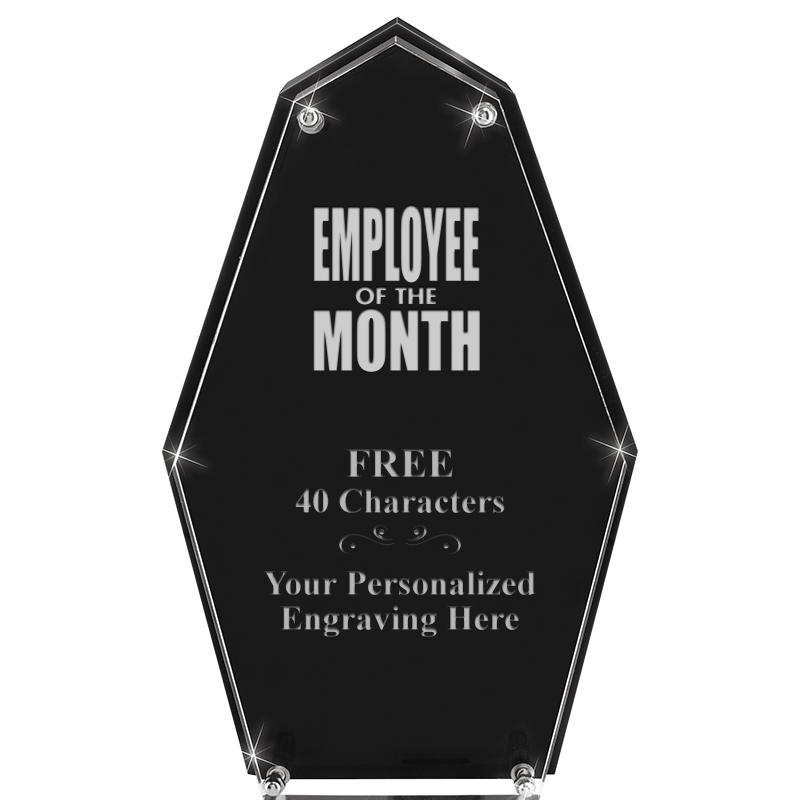 8.5"CREST FLOATING ACRYLIC