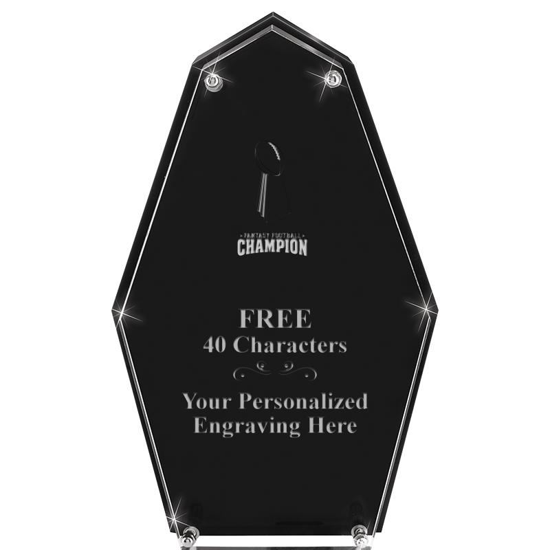 8.5"CREST FLOATING ACRYLIC