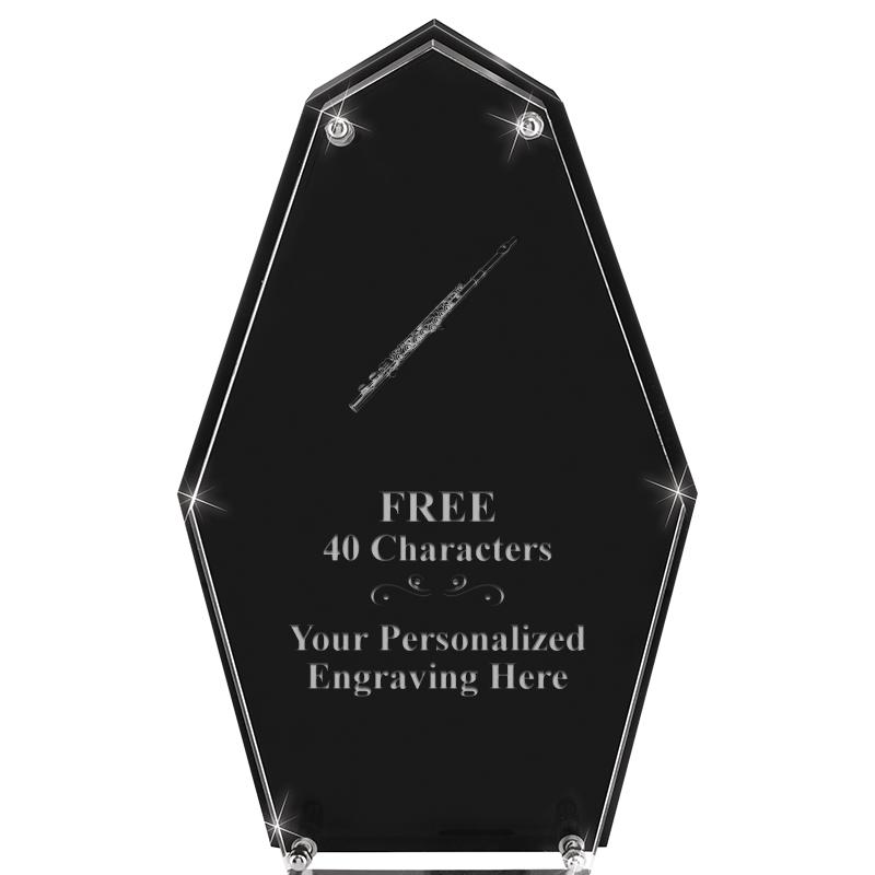 8.5"CREST FLOATING ACRYLIC