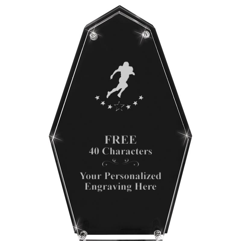 8.5"CREST FLOATING ACRYLIC