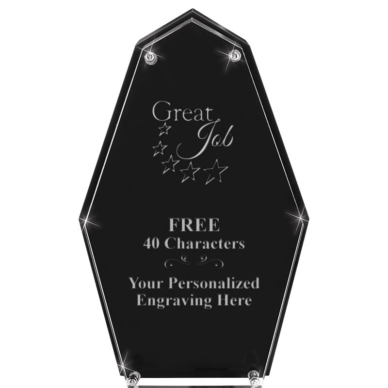 8.5"CREST FLOATING ACRYLIC