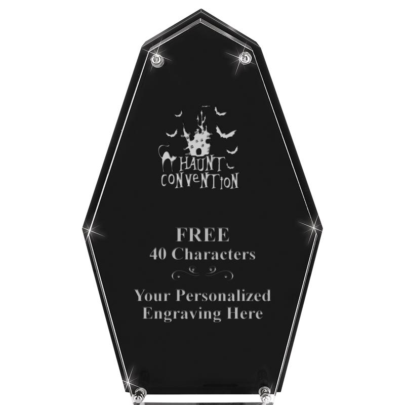 8.5"CREST FLOATING ACRYLIC