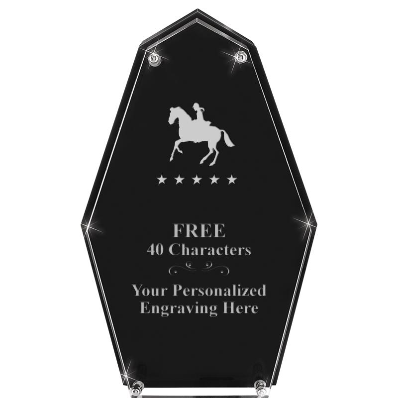 8.5"CREST FLOATING ACRYLIC