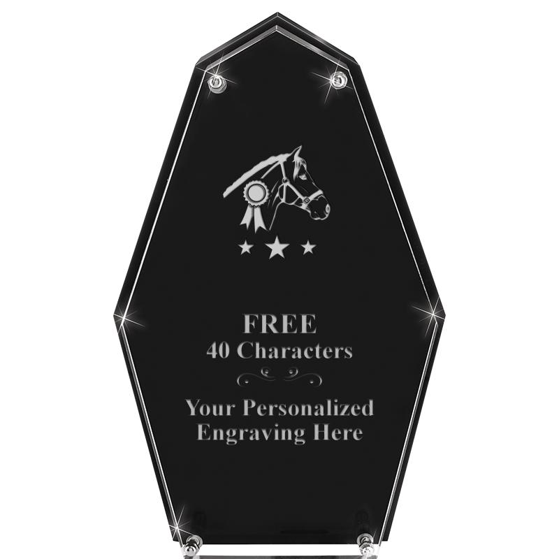 8.5"CREST FLOATING ACRYLIC