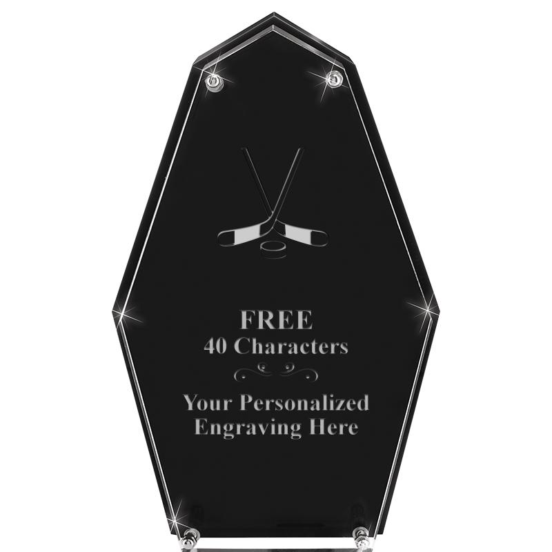 8.5"CREST FLOATING ACRYLIC