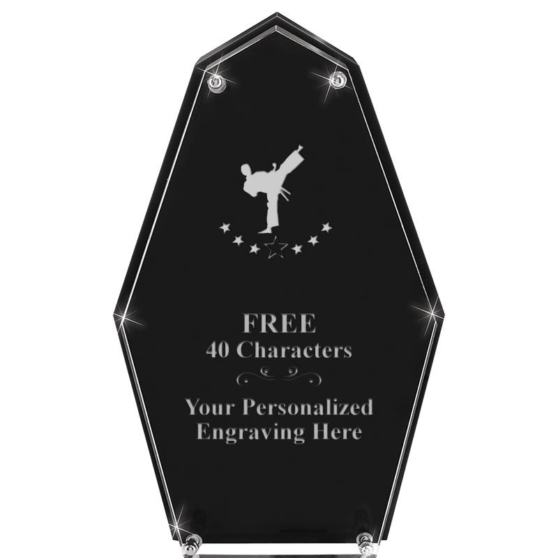 8.5"CREST FLOATING ACRYLIC