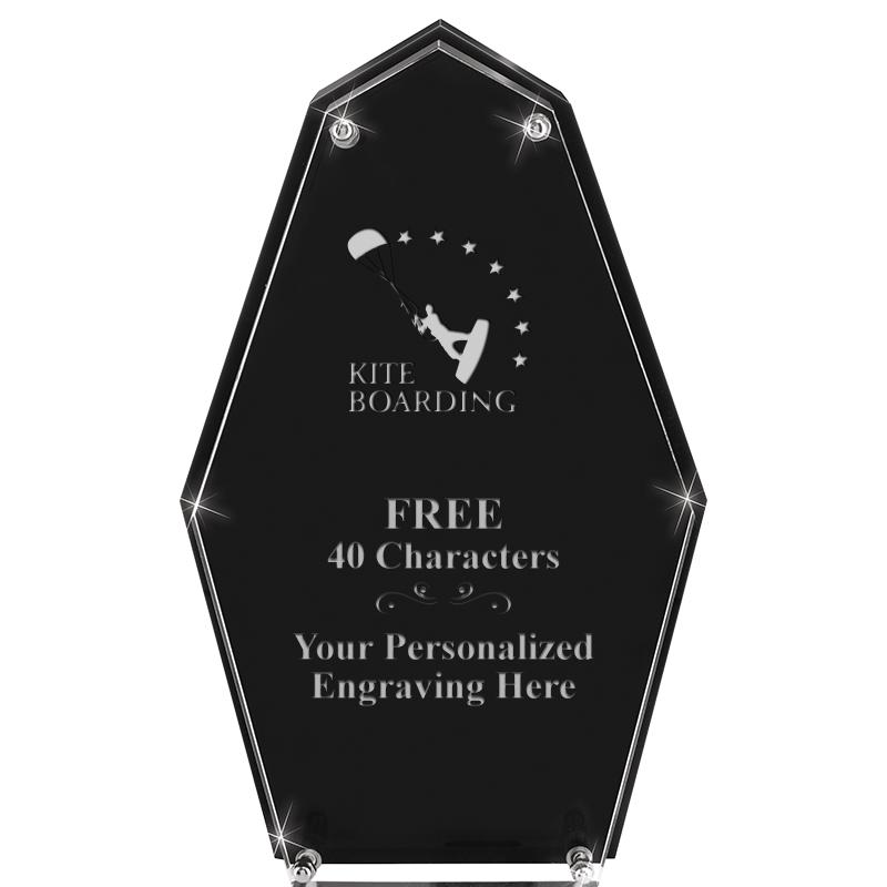 8.5"CREST FLOATING ACRYLIC